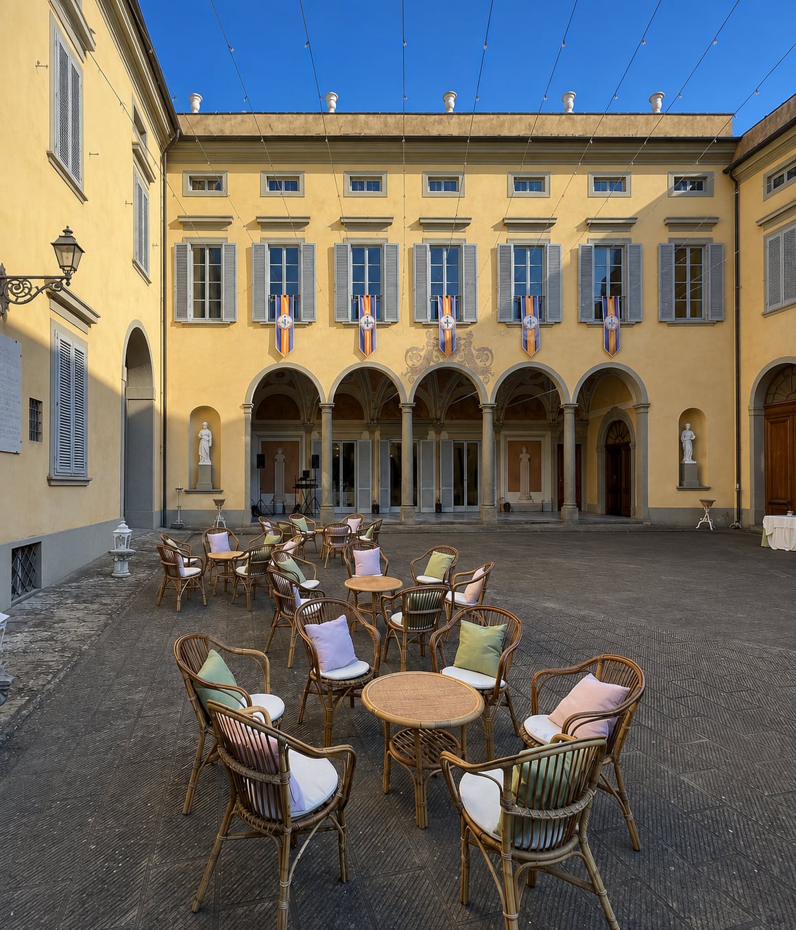 La loggia ad arcate