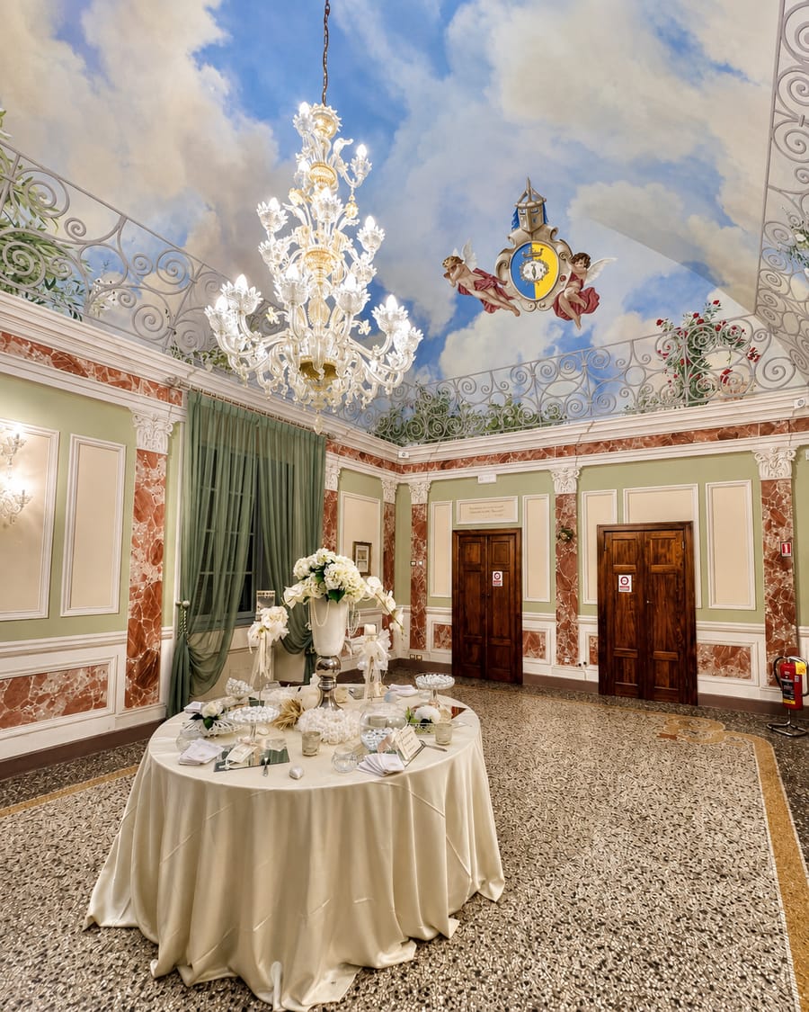 Il salone dei ricevimenti